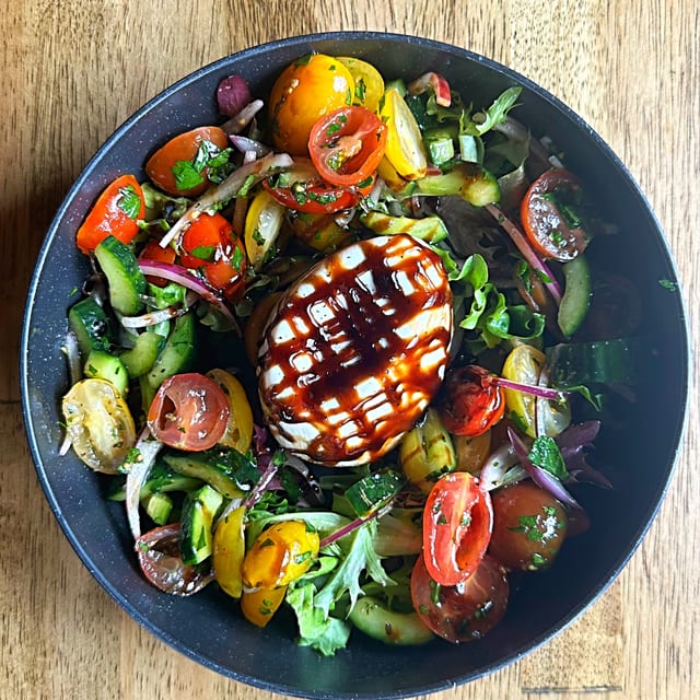 Burrata Salad.