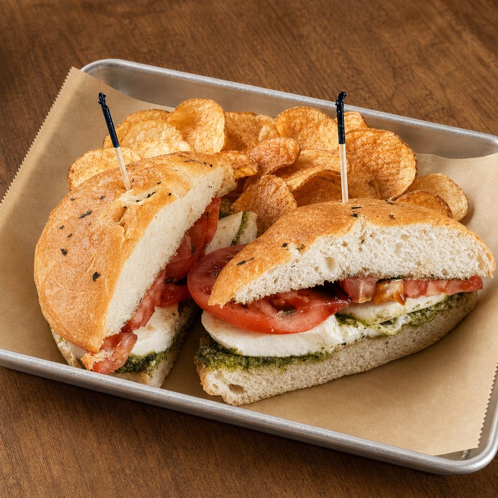 Caprese Sandwich.