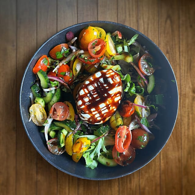 Burrata Salad.